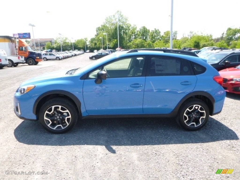 2017 Crosstrek 2.0i - Hyper Blue / Black photo #10