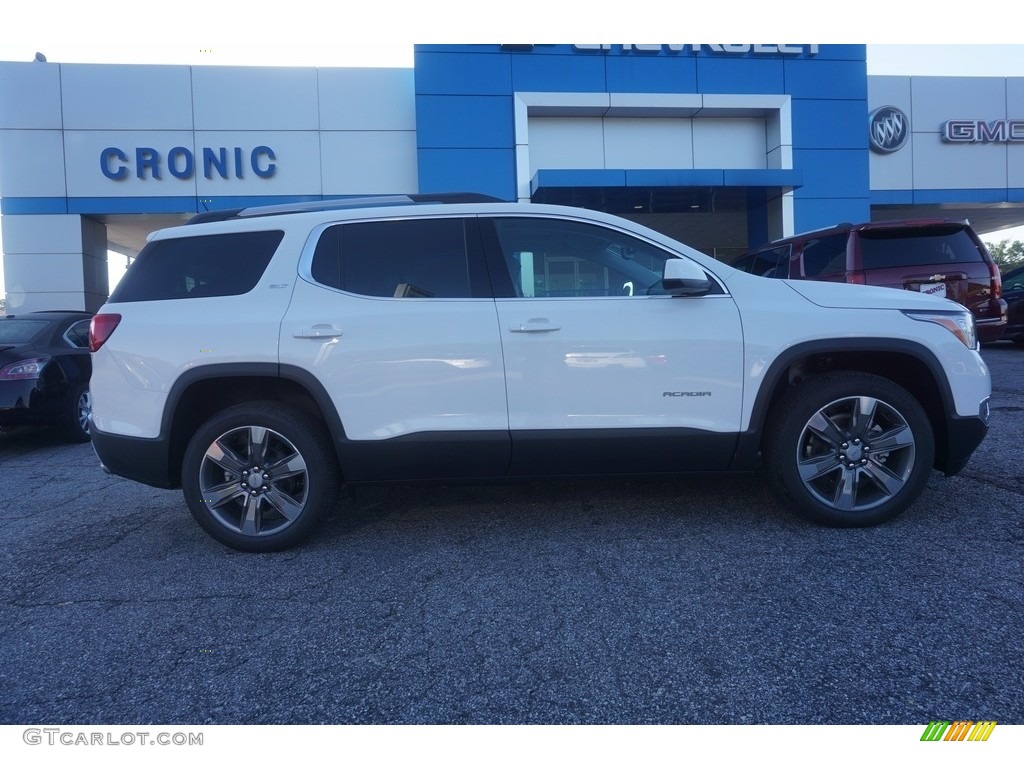 2017 Acadia SLT - Summit White / Jet Black photo #8