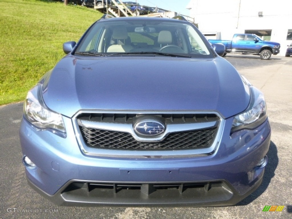 2014 XV Crosstrek 2.0i Limited - Quartz Blue Pearl / Ivory photo #9