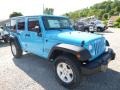 2017 Chief Blue Jeep Wrangler Unlimited Sport 4x4  photo #12