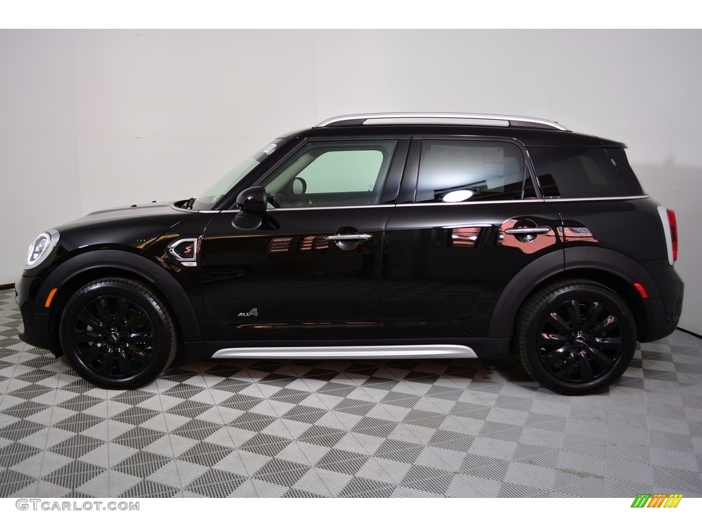 2017 Countryman Cooper S ALL4 - Midnight Black Metallic / Carbon Black photo #3