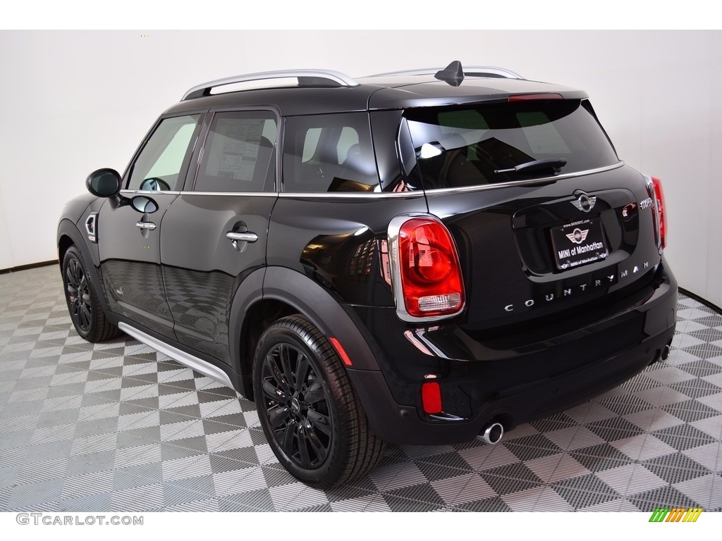 2017 Countryman Cooper S ALL4 - Midnight Black Metallic / Carbon Black photo #4