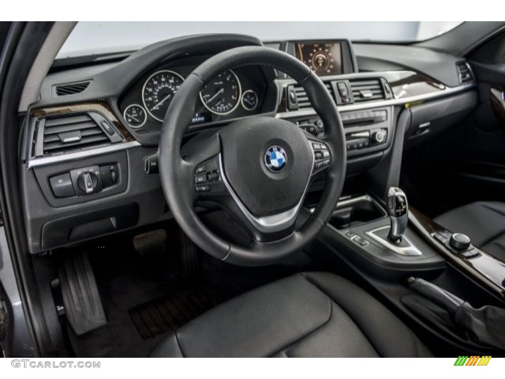 2014 3 Series 328d Sedan - Mineral Grey Metallic / Black photo #15