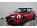 2017 Blazing Red Metallic Mini Hardtop Cooper S 2 Door  photo #1