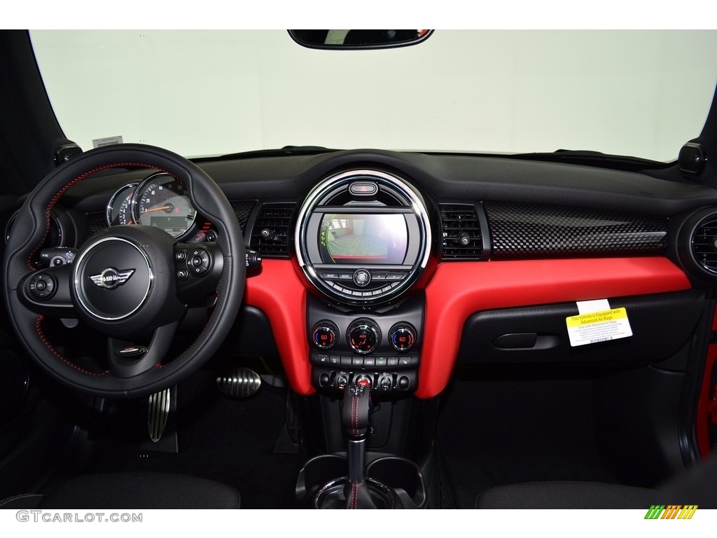 2017 Hardtop Cooper S 2 Door - Blazing Red Metallic / Double Stripe Carbon Black photo #14