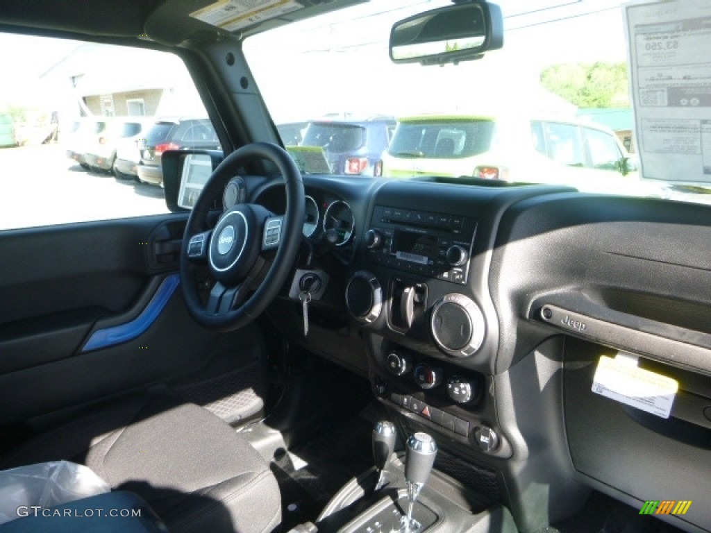 2017 Wrangler Sport 4x4 - Black / Black photo #5