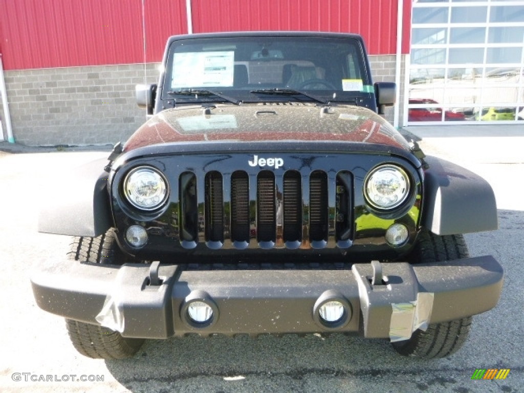 2017 Wrangler Sport 4x4 - Black / Black photo #9