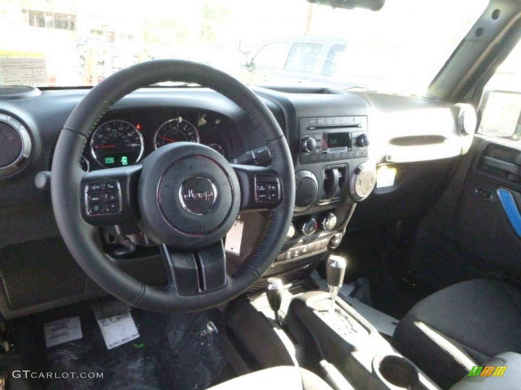 2017 Wrangler Sport 4x4 - Black / Black photo #13