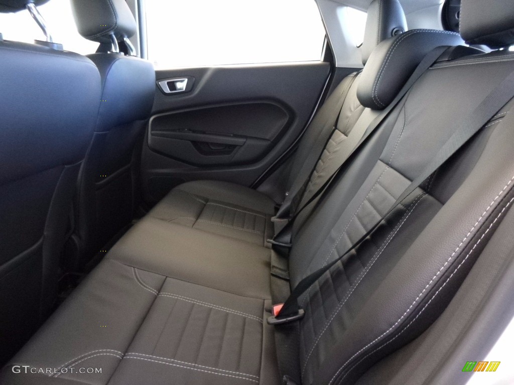 2017 Ford Fiesta Titanium Hatchback Rear Seat Photos
