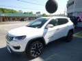 Bright White 2017 Jeep Compass Limited 4x4