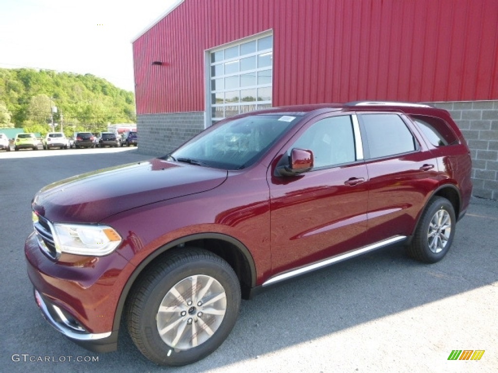 Octane Red Pearl 2017 Dodge Durango SXT AWD Exterior Photo #120506365