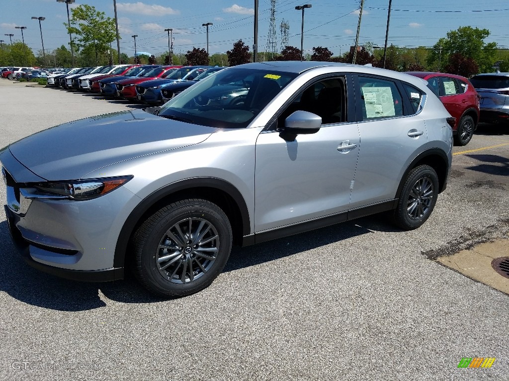 2017 CX-5 Sport AWD - Sonic Silver Metallic / Black photo #1