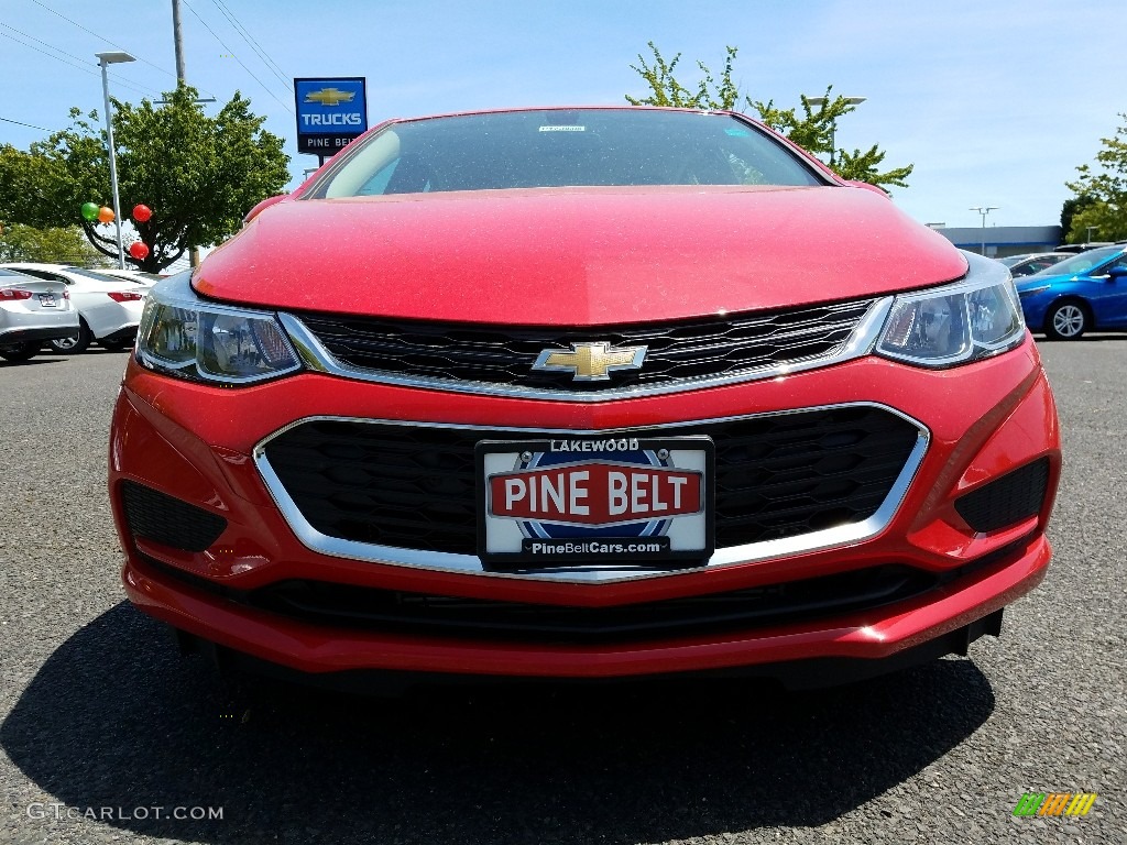 2017 Cruze LS - Red Hot / Jet Black photo #2