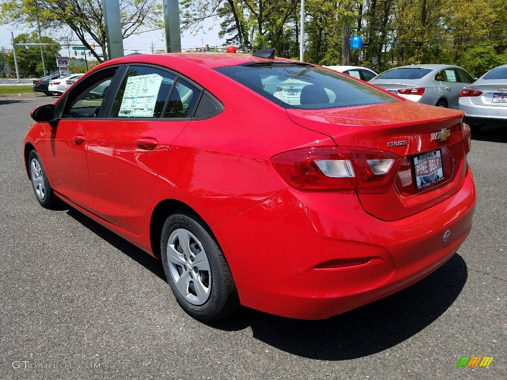 2017 Cruze LS - Red Hot / Jet Black photo #4
