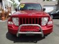 2008 Red Rock Crystal Pearl Jeep Liberty Sport 4x4  photo #2