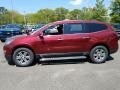 2017 Siren Red Tintcoat Chevrolet Traverse LT  photo #3