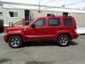 2008 Red Rock Crystal Pearl Jeep Liberty Sport 4x4  photo #7