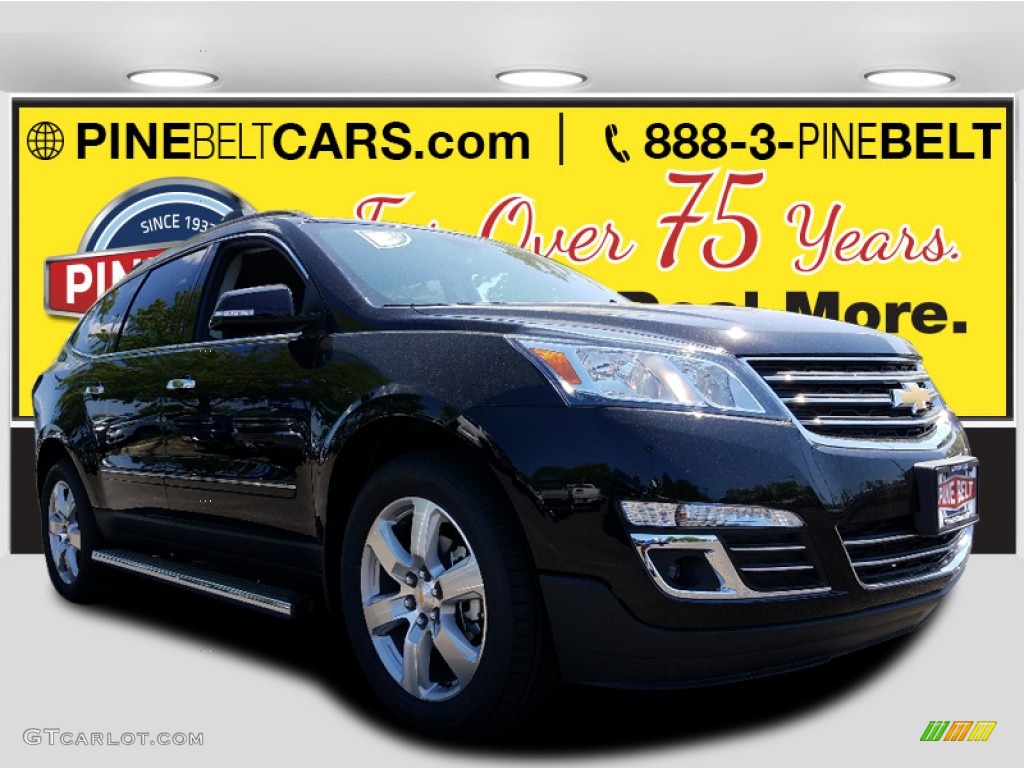 Mosaic Black Metallic Chevrolet Traverse