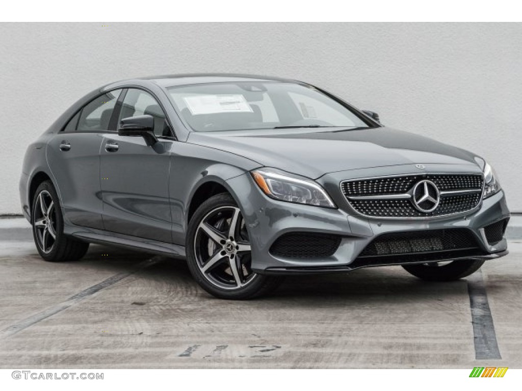 Selenite Grey Metallic 2017 Mercedes-Benz CLS 550 Coupe Exterior Photo #120512891