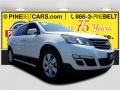 Iridescent Pearl Tricoat 2017 Chevrolet Traverse LT
