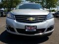 2017 Silver Ice Metallic Chevrolet Traverse LT  photo #2