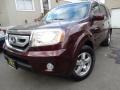 Dark Cherry Pearl 2011 Honda Pilot EX-L 4WD