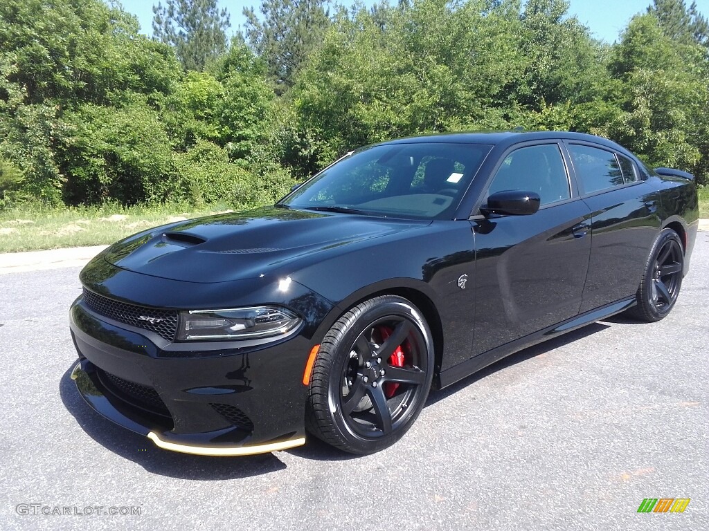 2017 Charger SRT Hellcat - Pitch-Black / Black photo #3