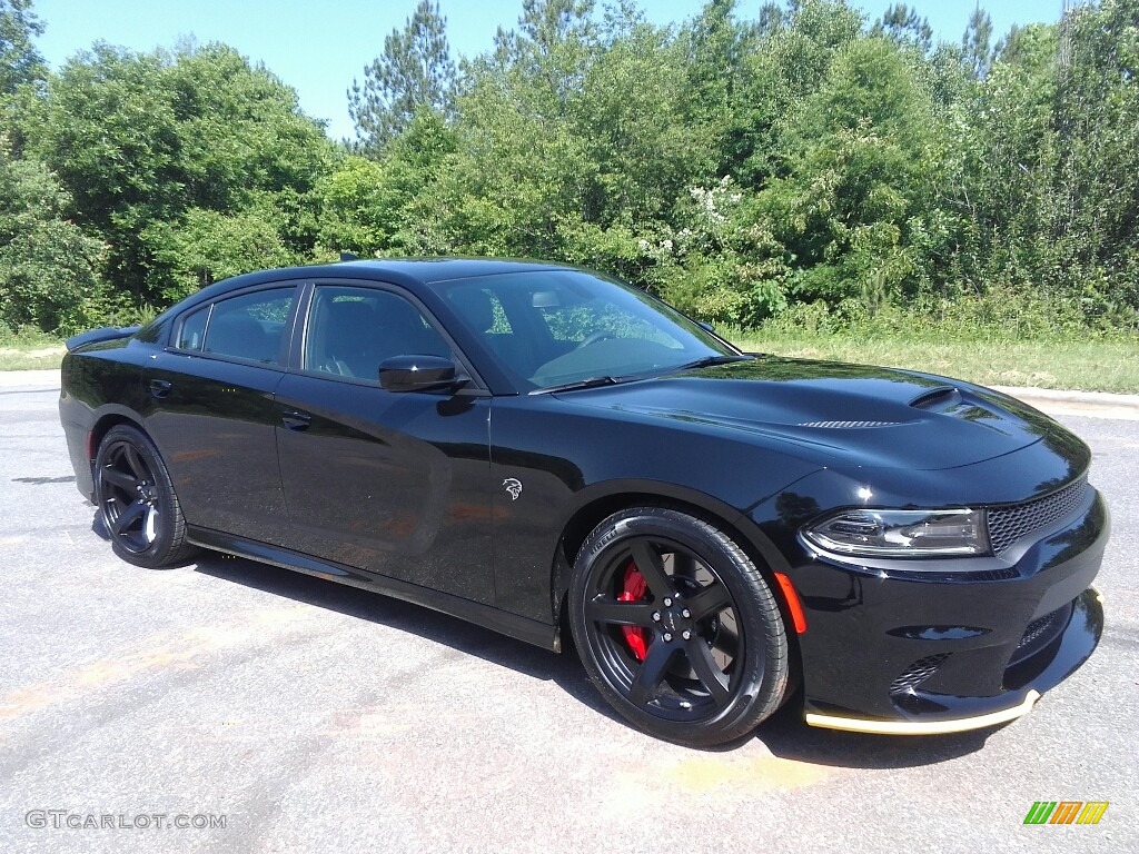 2017 Charger SRT Hellcat - Pitch-Black / Black photo #5