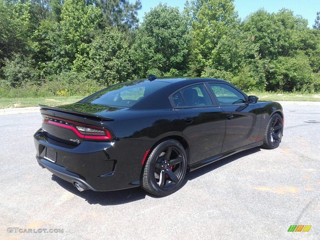 2017 Charger SRT Hellcat - Pitch-Black / Black photo #7