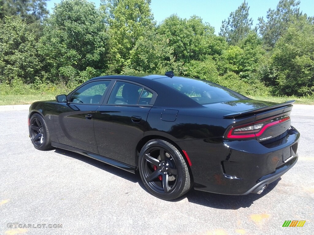 2017 Charger SRT Hellcat - Pitch-Black / Black photo #10
