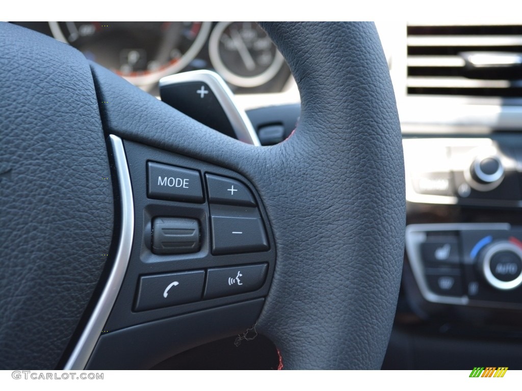 2017 3 Series 330i xDrive Sedan - Black Sapphire Metallic / Black photo #20