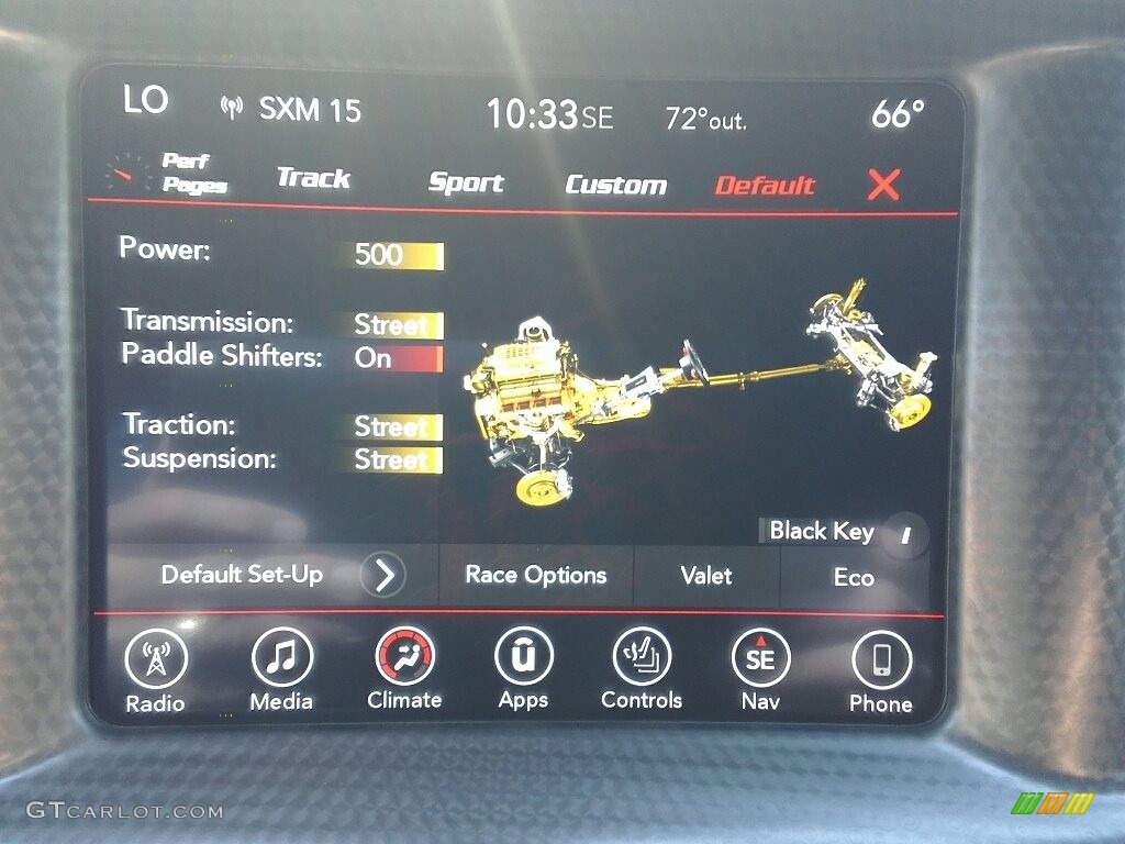 2017 Charger SRT Hellcat - Pitch-Black / Black photo #22