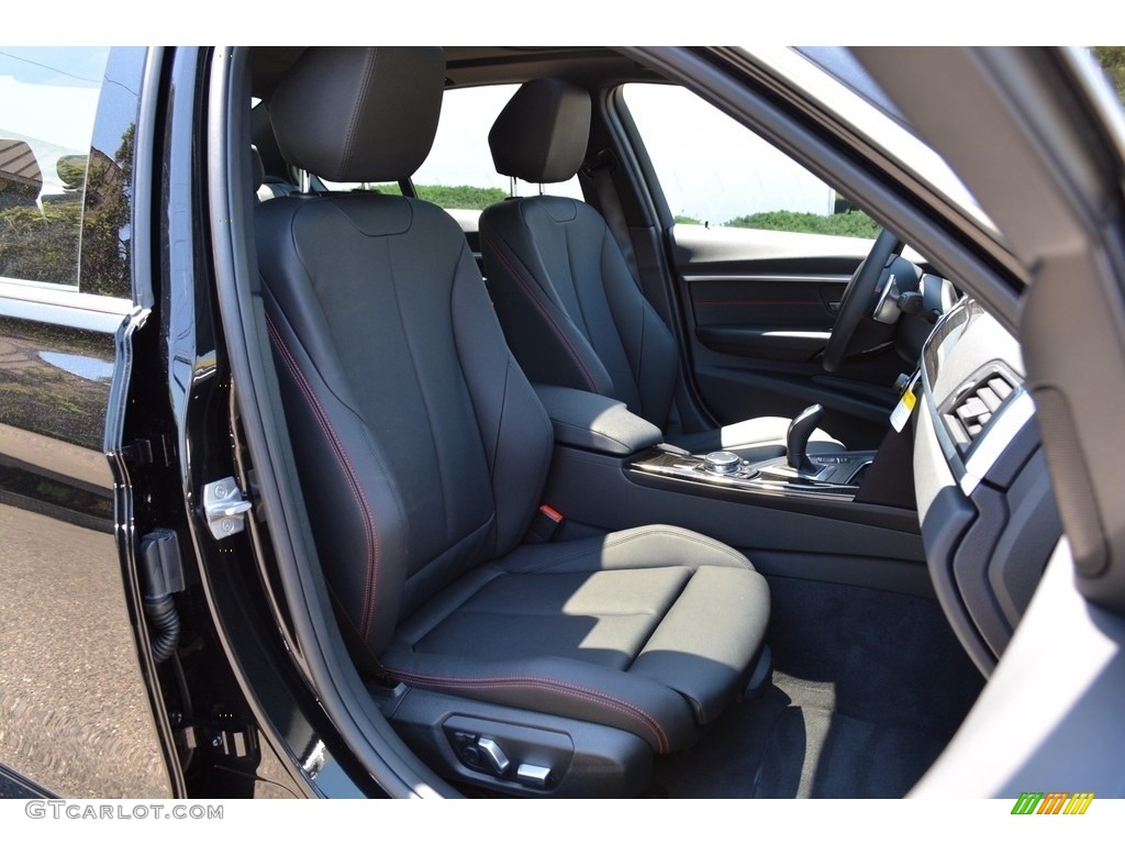 2017 3 Series 330i xDrive Sedan - Black Sapphire Metallic / Black photo #29