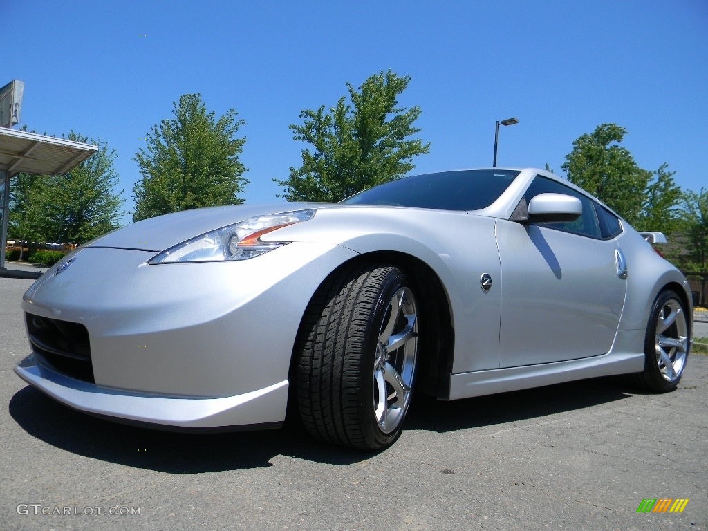 2009 370Z NISMO Coupe - Brilliant Silver / NISMO Black/Red photo #6