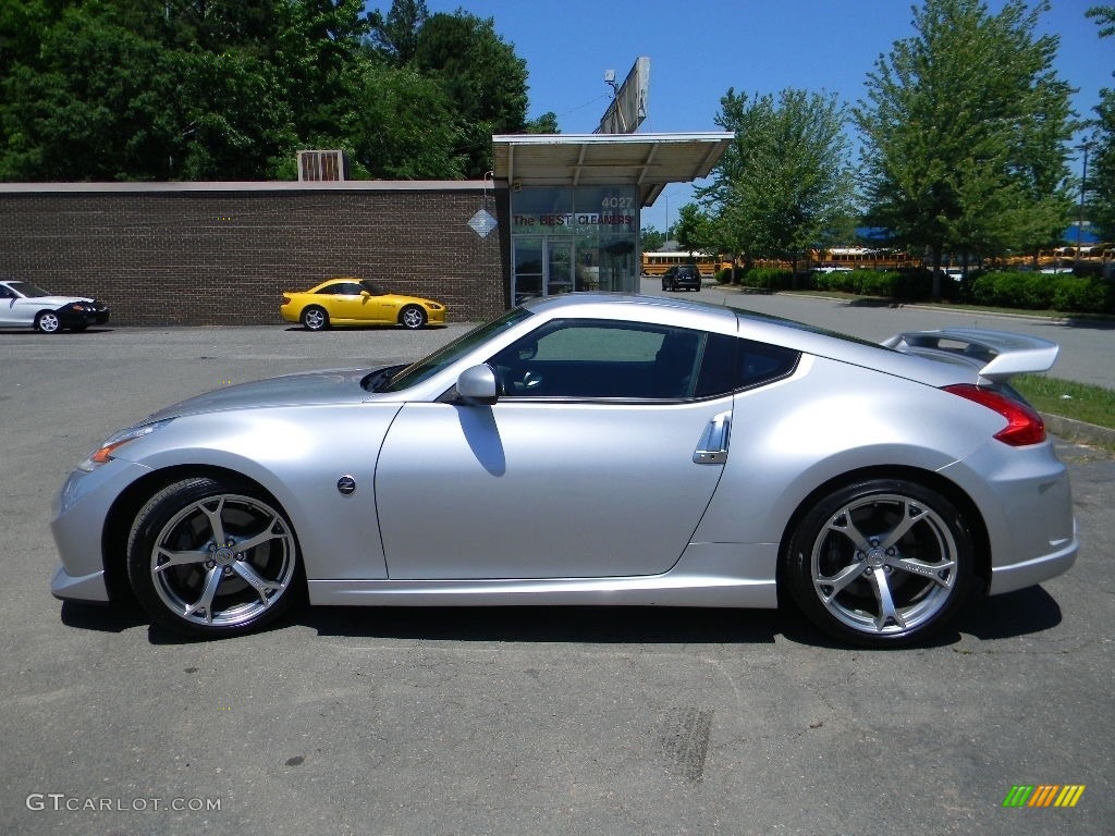 2009 370Z NISMO Coupe - Brilliant Silver / NISMO Black/Red photo #7