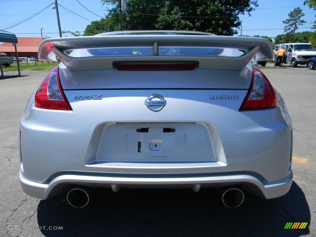 2009 370Z NISMO Coupe - Brilliant Silver / NISMO Black/Red photo #9