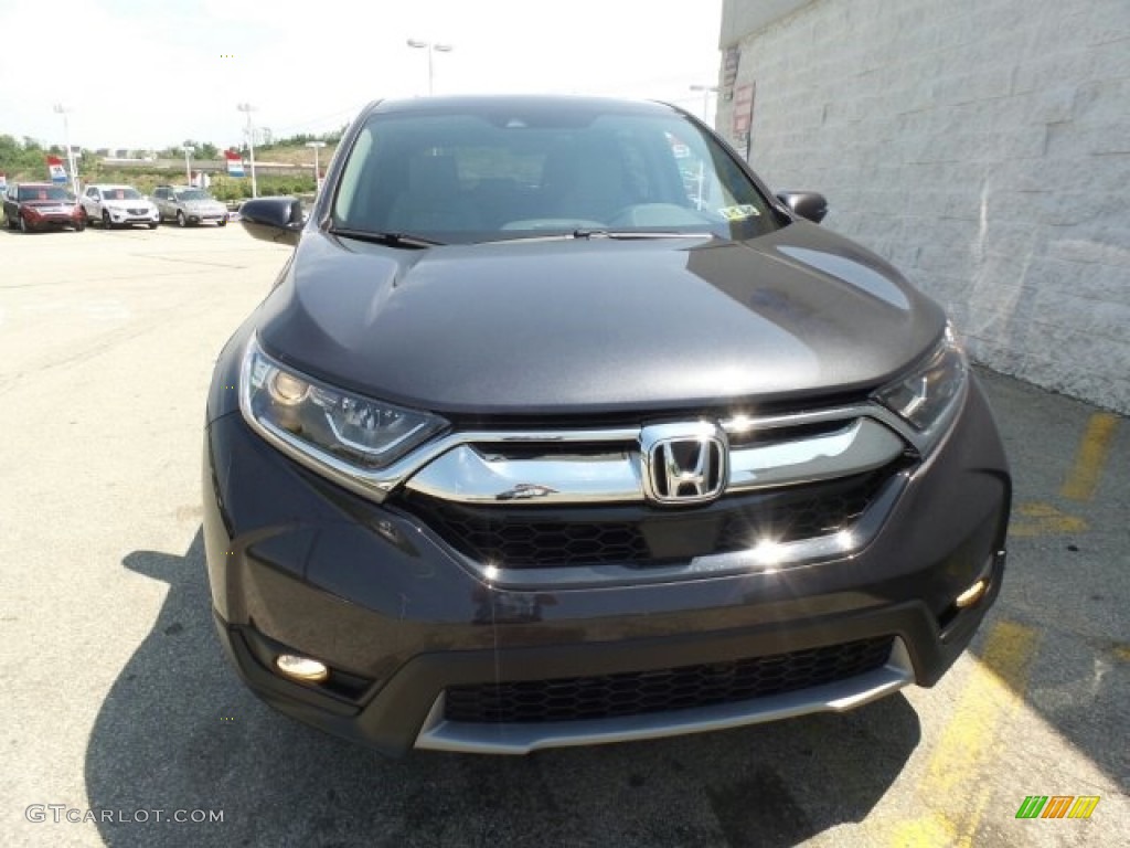 2017 CR-V EX AWD - Gunmetal Metallic / Gray photo #4