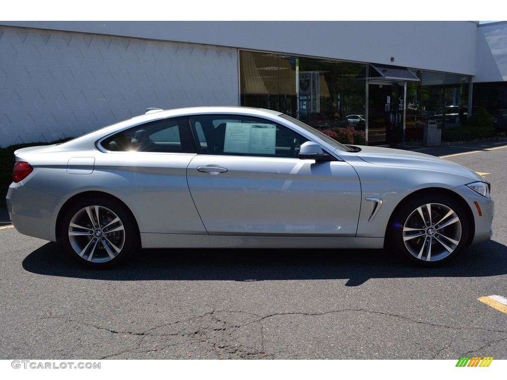 Glacier Silver Metallic 2017 BMW 4 Series 430i xDrive Coupe Exterior Photo #120516749