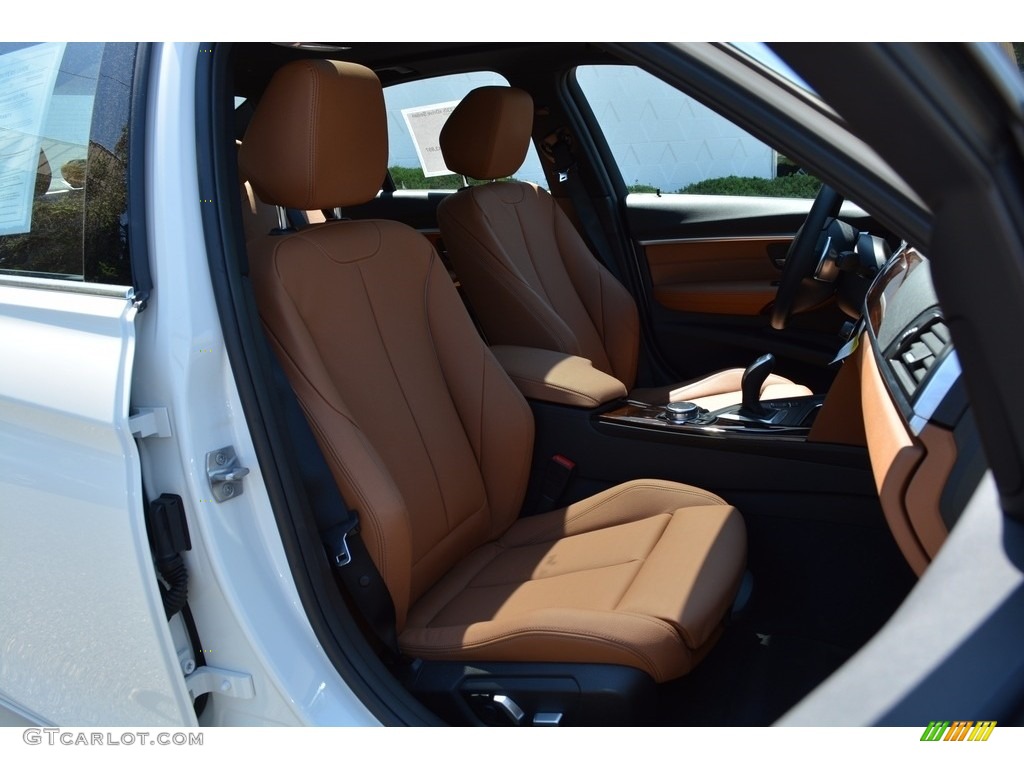 2017 3 Series 330i xDrive Sedan - Alpine White / Saddle Brown photo #29