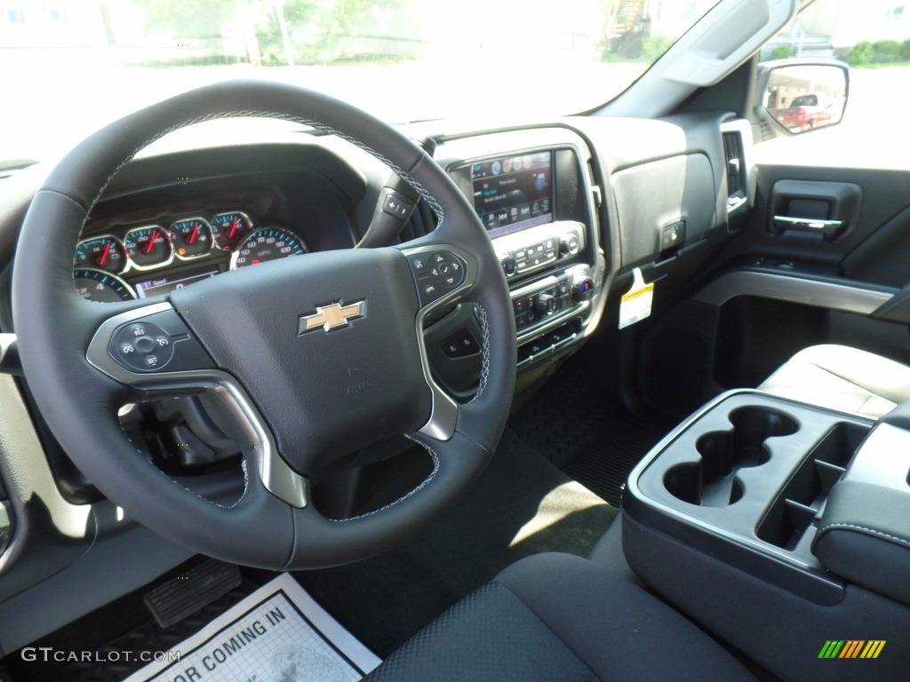 2017 Silverado 1500 LT Crew Cab 4x4 - Black / Jet Black photo #17