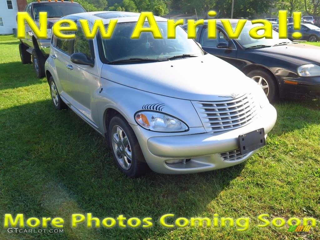 2003 PT Cruiser Limited - Bright Silver Metallic / Dark Slate Gray photo #1