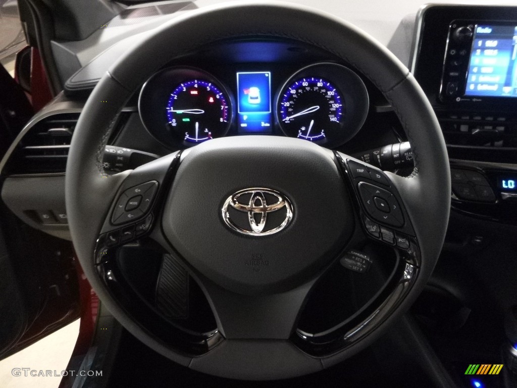 2018 Toyota C-HR XLE Black Steering Wheel Photo #120520609