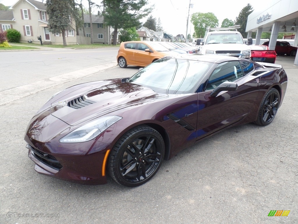 Black Rose Metallic 2017 Chevrolet Corvette Stingray Coupe Exterior Photo #120520949