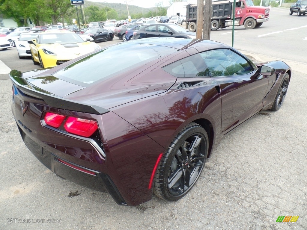 2017 Corvette Stingray Coupe - Black Rose Metallic / Jet Black photo #11