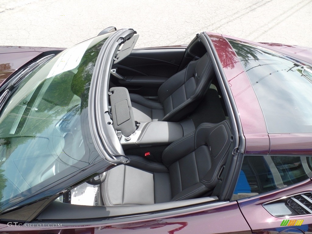 2017 Corvette Stingray Coupe - Black Rose Metallic / Jet Black photo #19