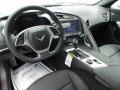 Jet Black 2017 Chevrolet Corvette Stingray Coupe Interior Color