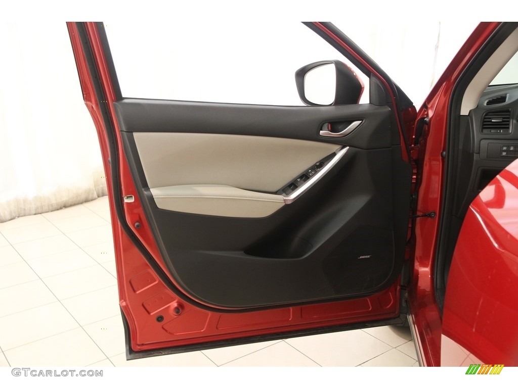 2014 CX-5 Touring AWD - Soul Red Metallic / Sand photo #4