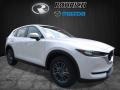 2017 Crystal White Pearl Mazda CX-5 Sport AWD  photo #1