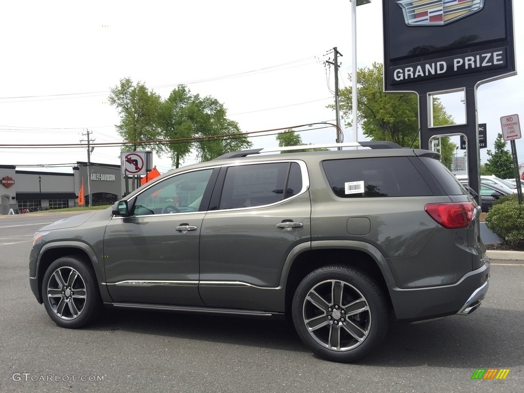 2017 Acadia Denali AWD - Mineral Metallic / Jet Black photo #6