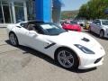 2017 Arctic White Chevrolet Corvette Stingray Coupe  photo #3